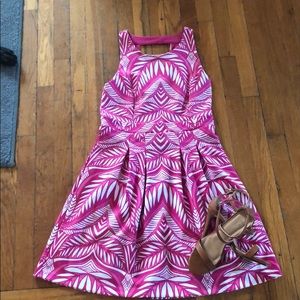 INC summer exotic floral dress